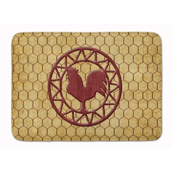 Carolines Treasures Carolines Treasures SB3085RUG Rooster Chicken Coop Machine Washable Memory Foam Mat SB3085RUG - main